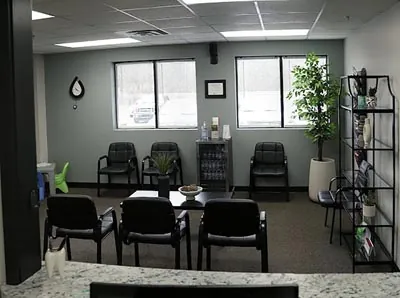 Brite Dental Partners waiting room at their Battle Creek, MI office